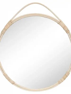 ZrcadloMOLU - ratan, průměr 50 cm Dokud Zásoby Vydrží